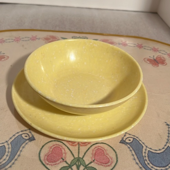 Vintage Dinnerware Melamine Splatter Texas Ware Bowls/Plates - Picture 5 of 8